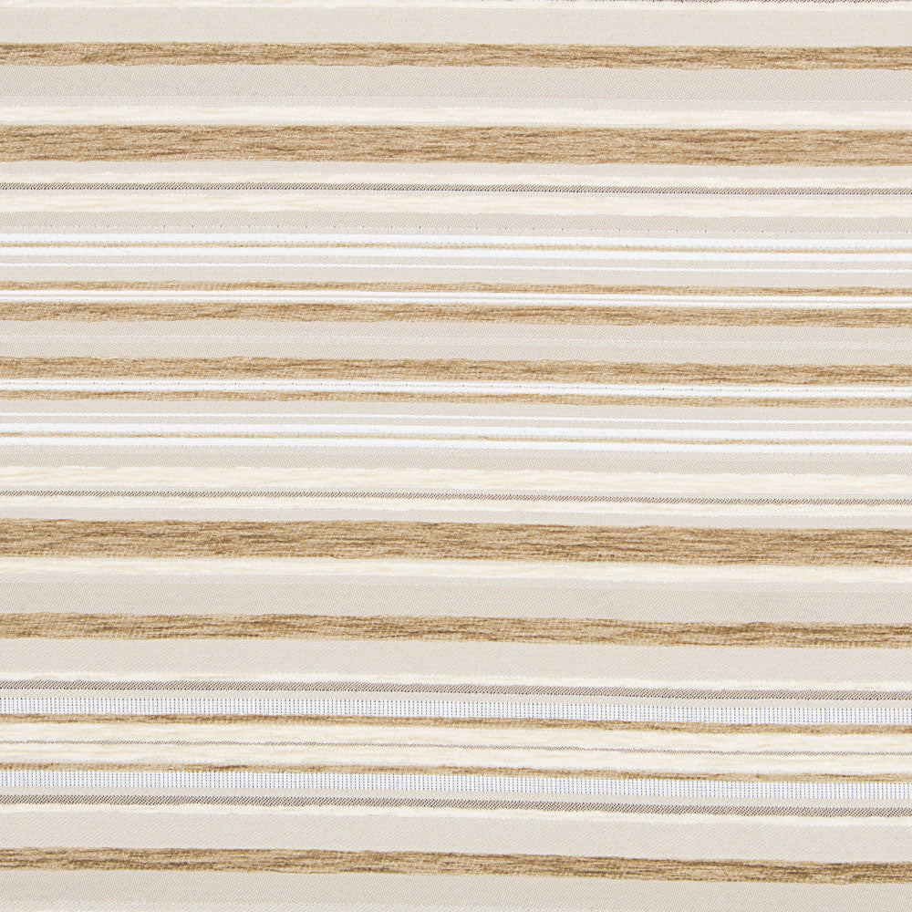 Chenille gestreift Beige - Ribes y Casals