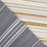 Chenille gestreift Beige - Ribes y Casals