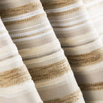 Chenille gestreift Beige - Ribes y Casals