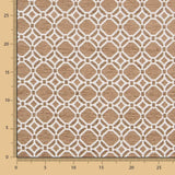 Chenille-Polsterung Geometrisch Kamel - Ribes y Casals