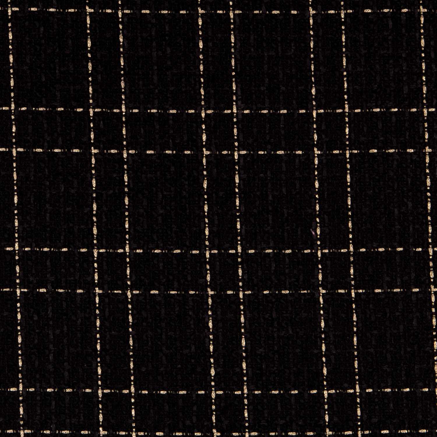 Cheviot Lurex Schwarz - Ribes y Casals