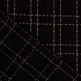 Cheviot Lurex Schwarz - Ribes y Casals