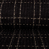 Cheviot Lurex Schwarz - Ribes y Casals