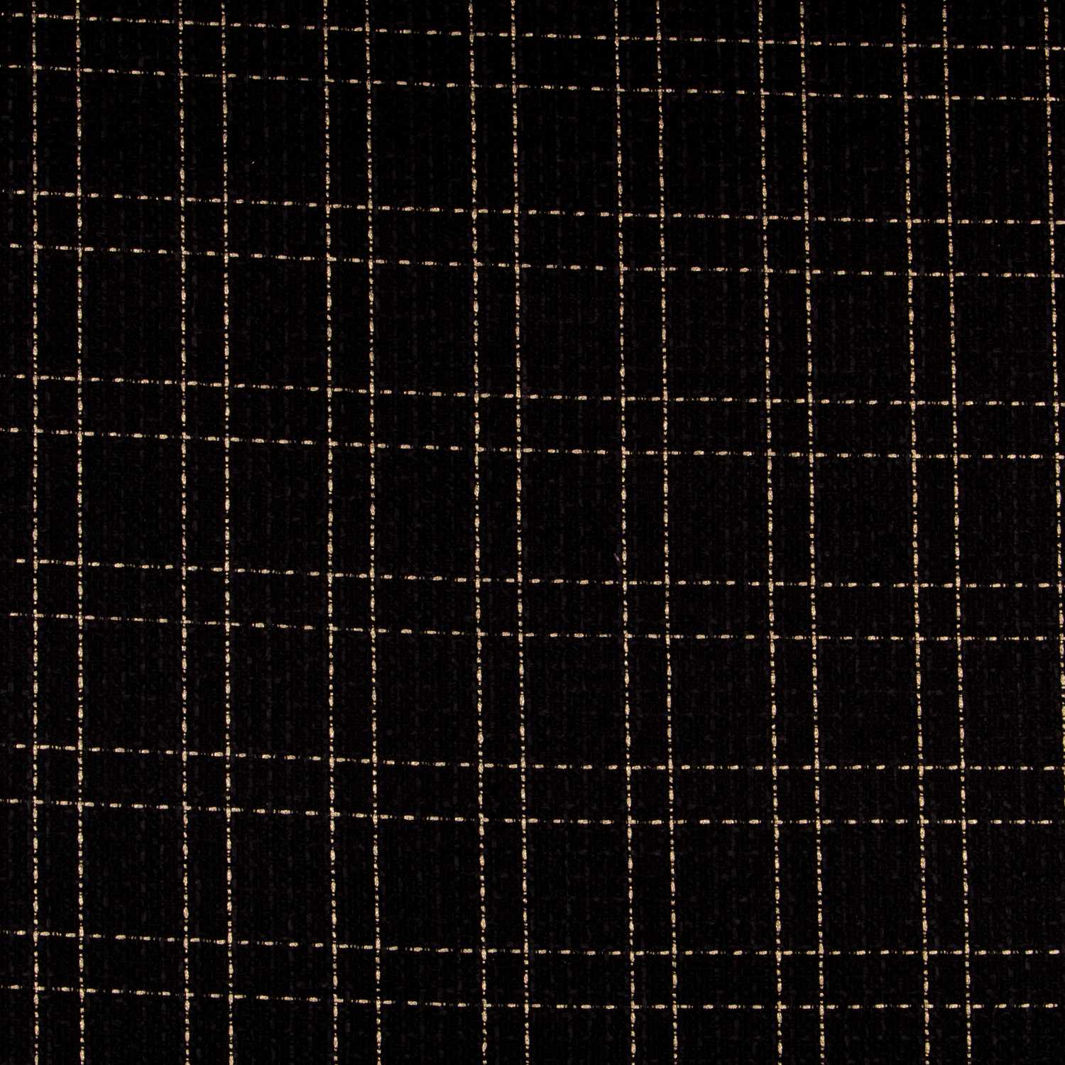 Cheviot Lurex Schwarz - Ribes y Casals
