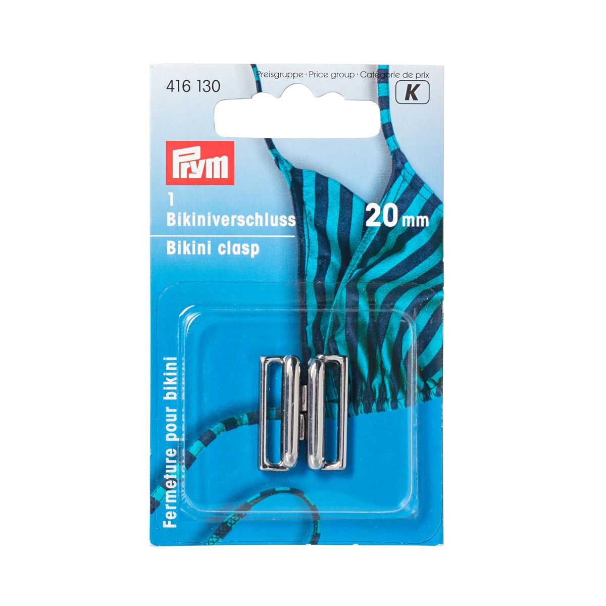 Bikini-Verschluss 15mm Prym 416126 - Ribes y Casals
