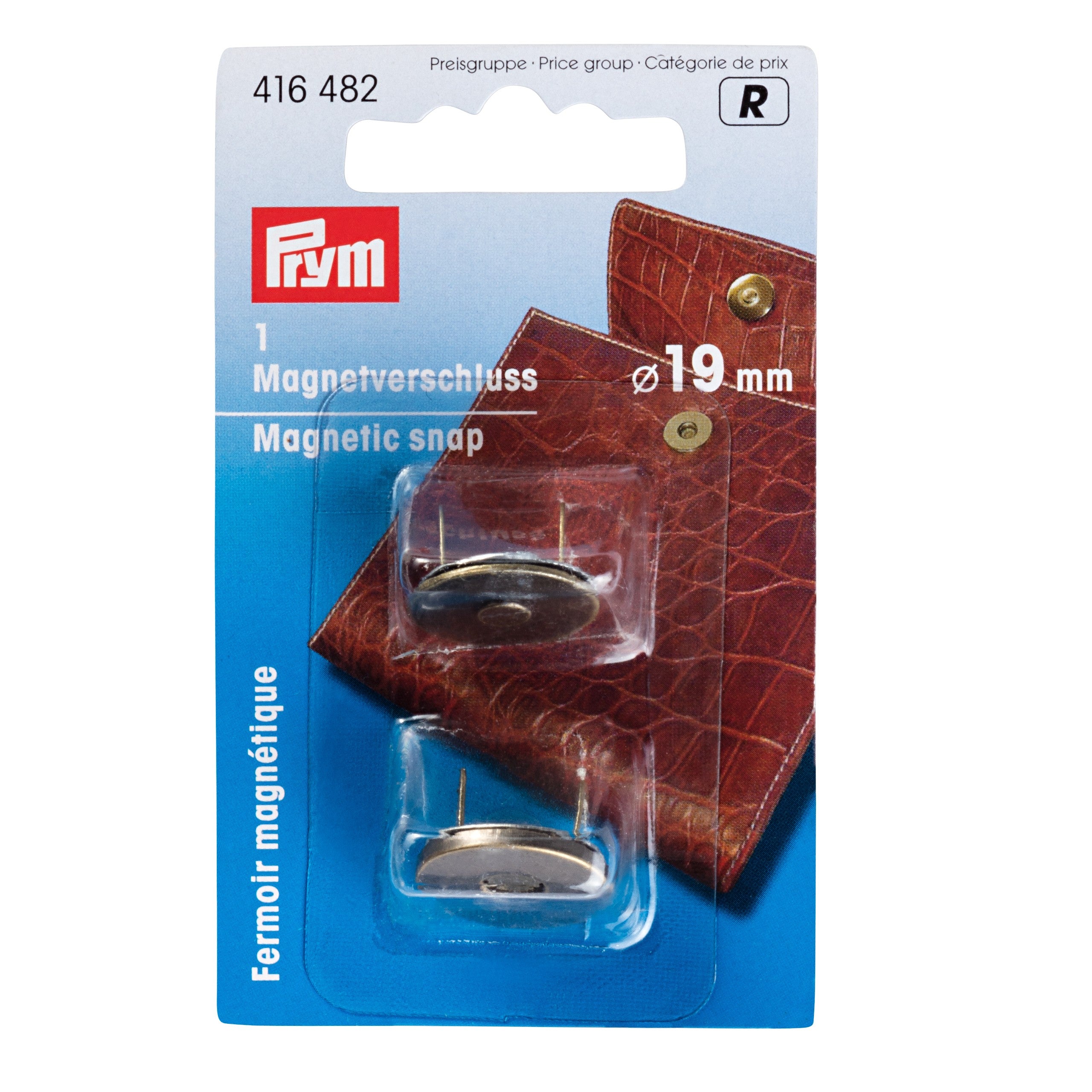 Magnetischer Verschluss Gold 19mm - Ribes y Casals
