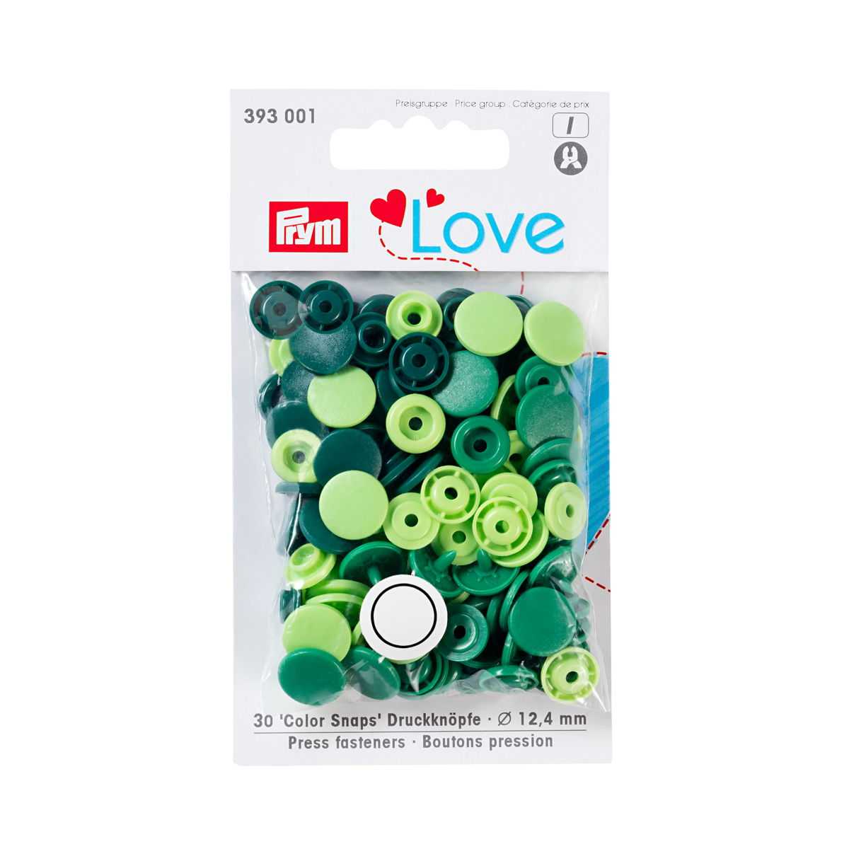 Prym Love Snaps Verschluss 393001 - Ribes y Casals