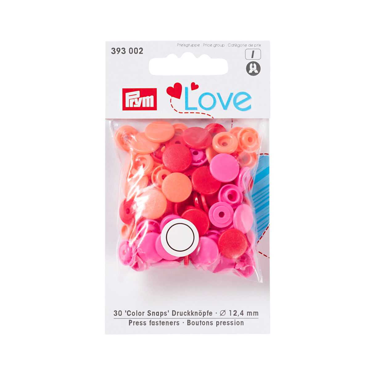 Druckknopf-Verschluss Prym Love 393002 - Ribes y Casals