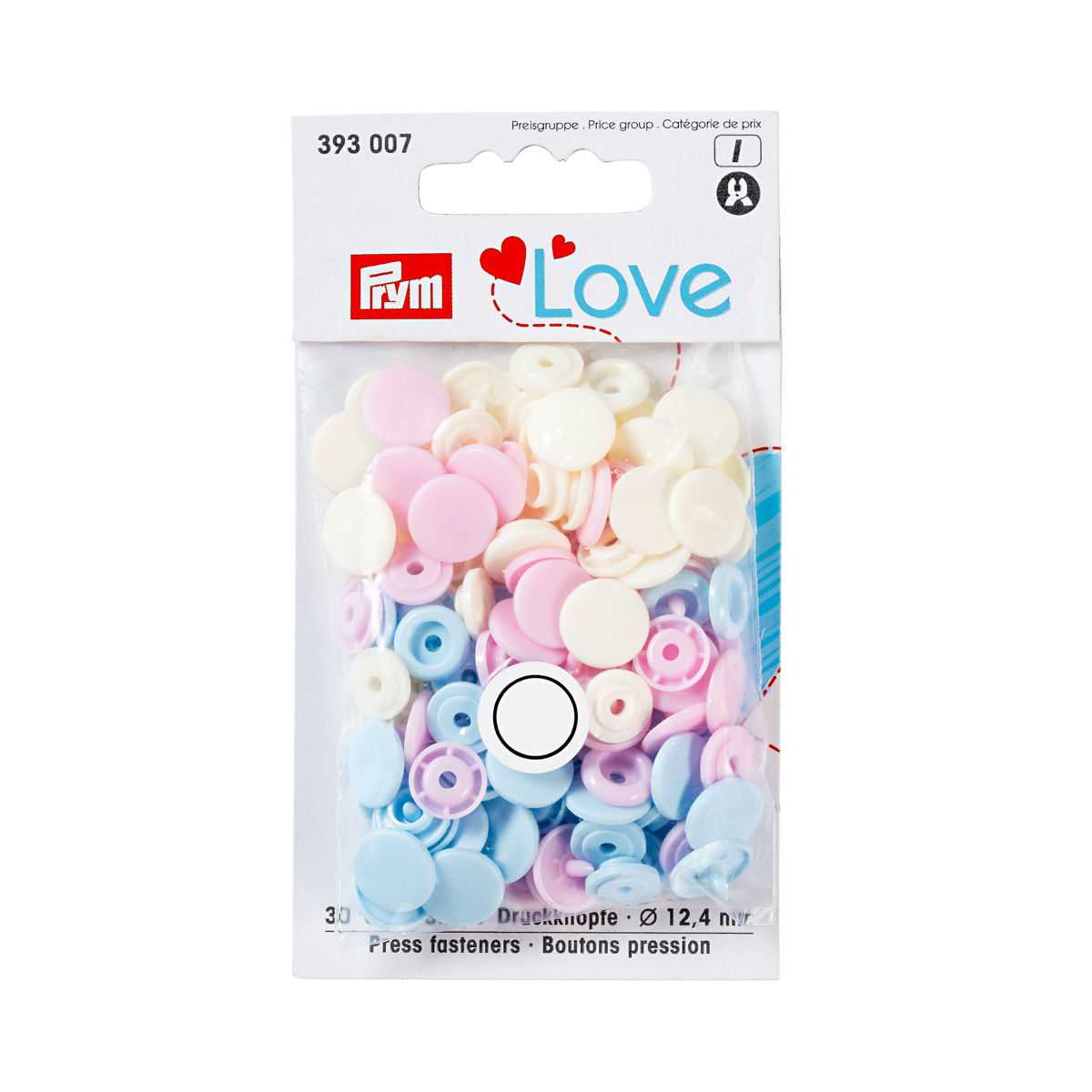 Druckknopf-Verschluss Prym Love 393007 - Ribes y Casals