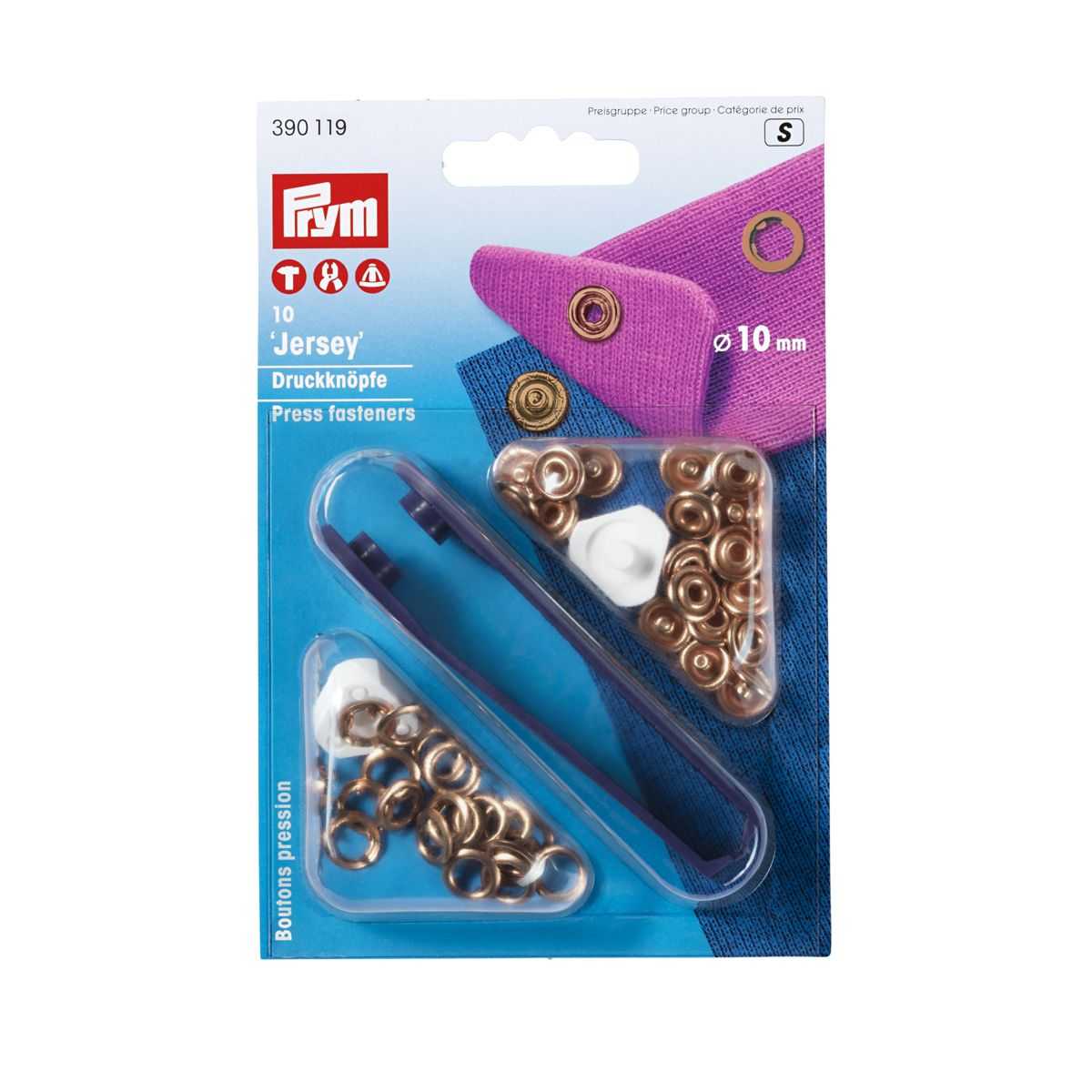 10mm Druckknöpfe Prym 390119 - Ribes y Casals