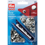 Druckknöpfe 15mm Prym 390301 - Ribes y Casals
