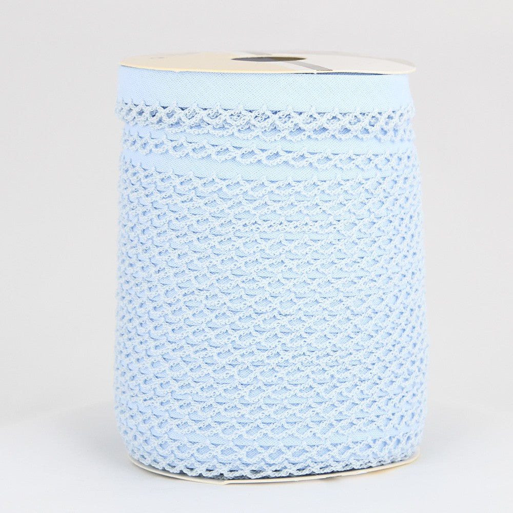 Bias Tape Dekor 12mm Hellblau - Ribes y Casals