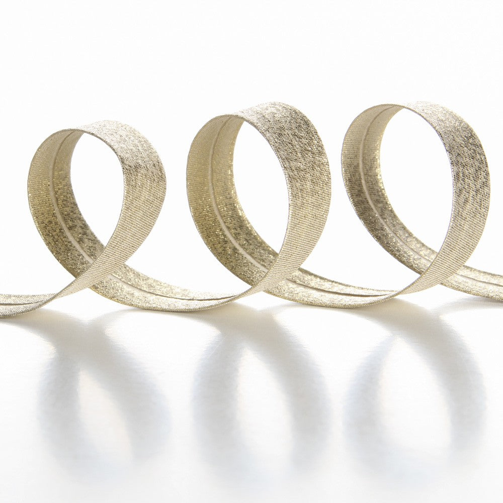 Bias-Band Lamé Gold 18mm - Ribes y Casals