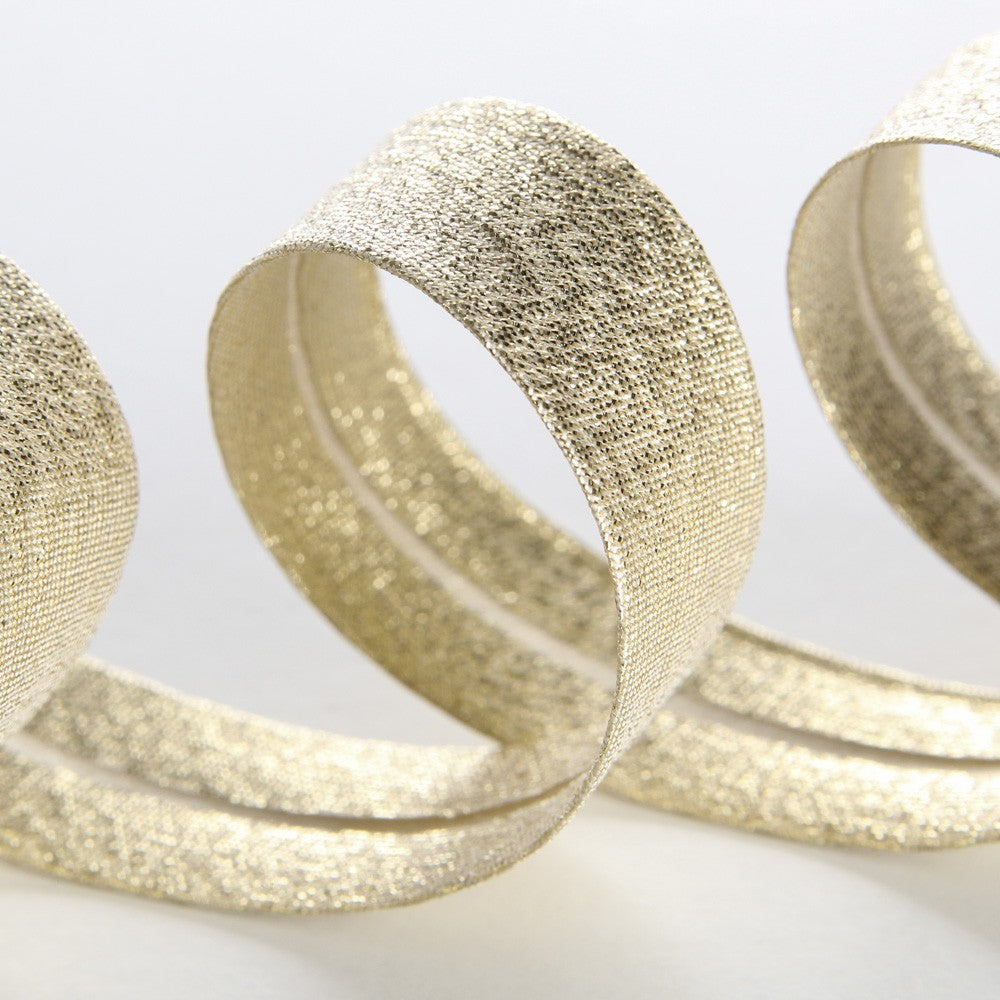 Bias-Band Lamé Gold 18mm - Ribes y Casals
