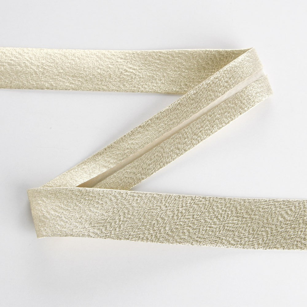 Bias-Band Lamé Gold 30mm - Ribes y Casals