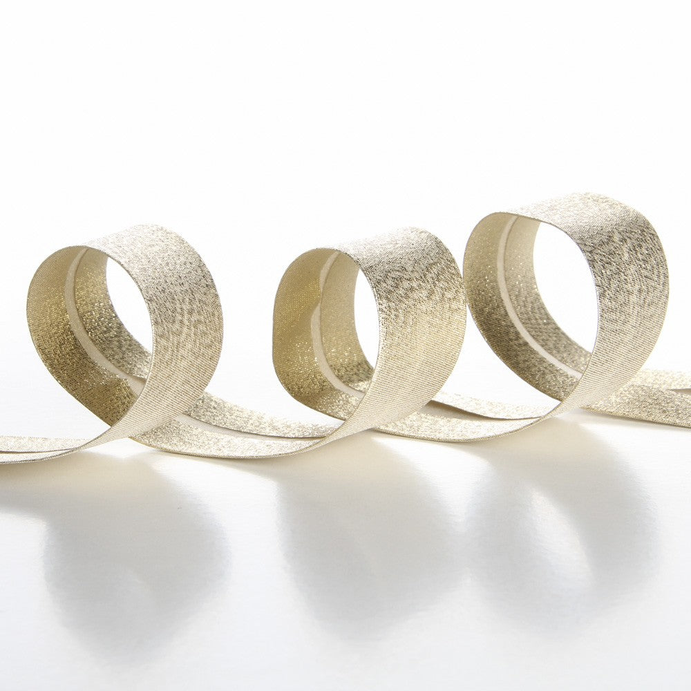 Bias-Band Lamé Gold 30mm - Ribes y Casals