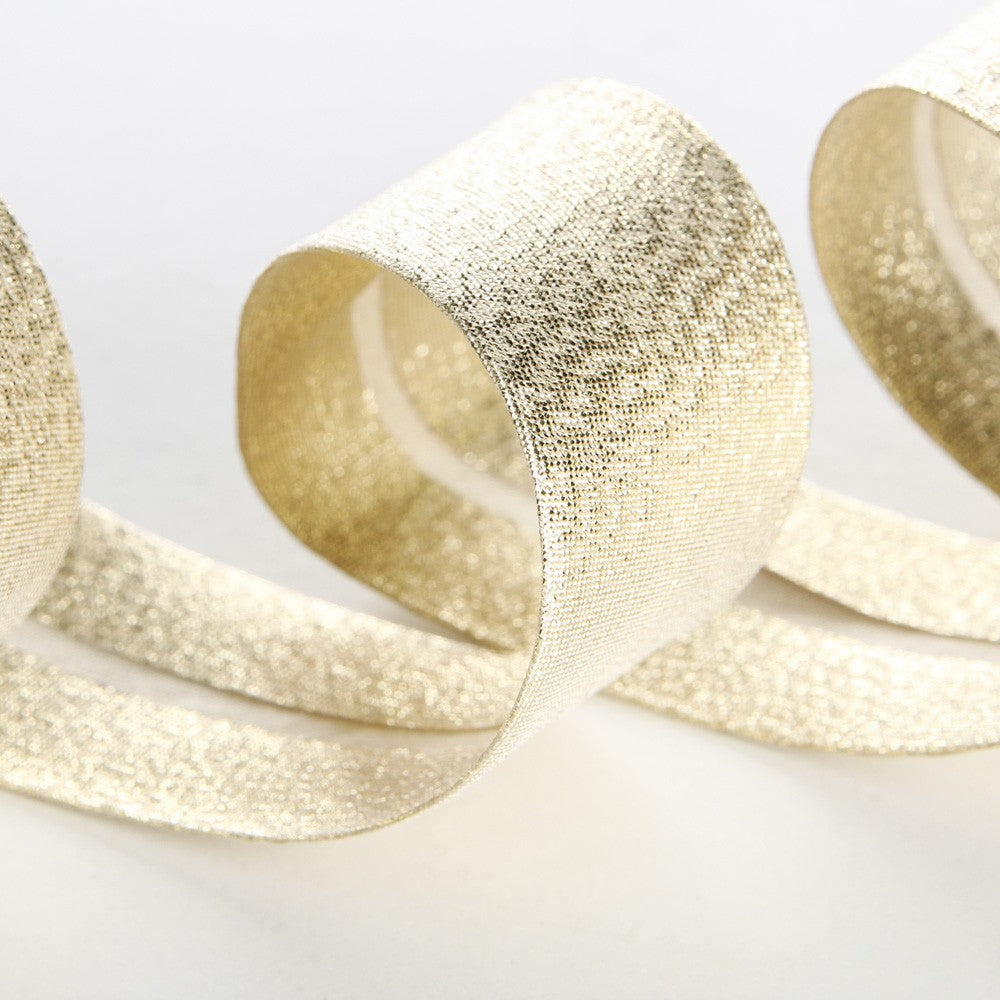 Bias-Band Lamé Gold 30mm - Ribes y Casals