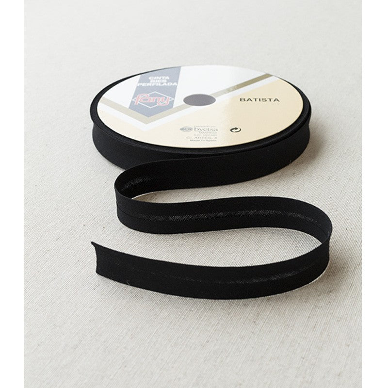 Bias Tape Schwarz 18mm - Ribes y Casals