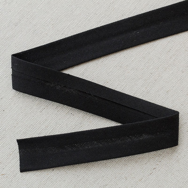 Bias Tape Schwarz 18mm - Ribes y Casals