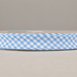 Vichy Bias Tape Hellblau 18mm - Ribes y Casals