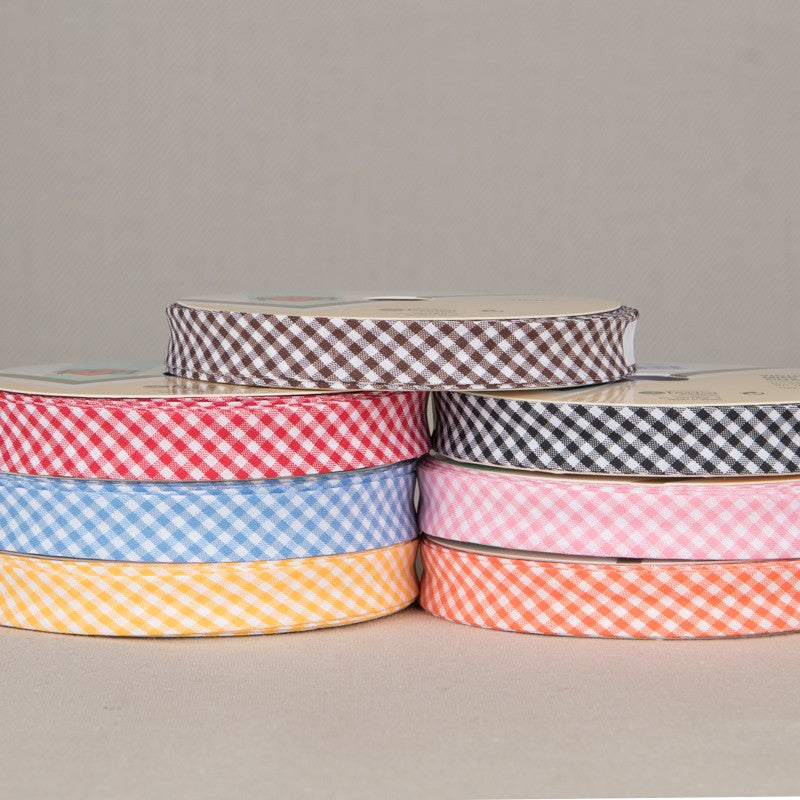 Vichy Bias-Band Orange 18mm - Ribes y Casals
