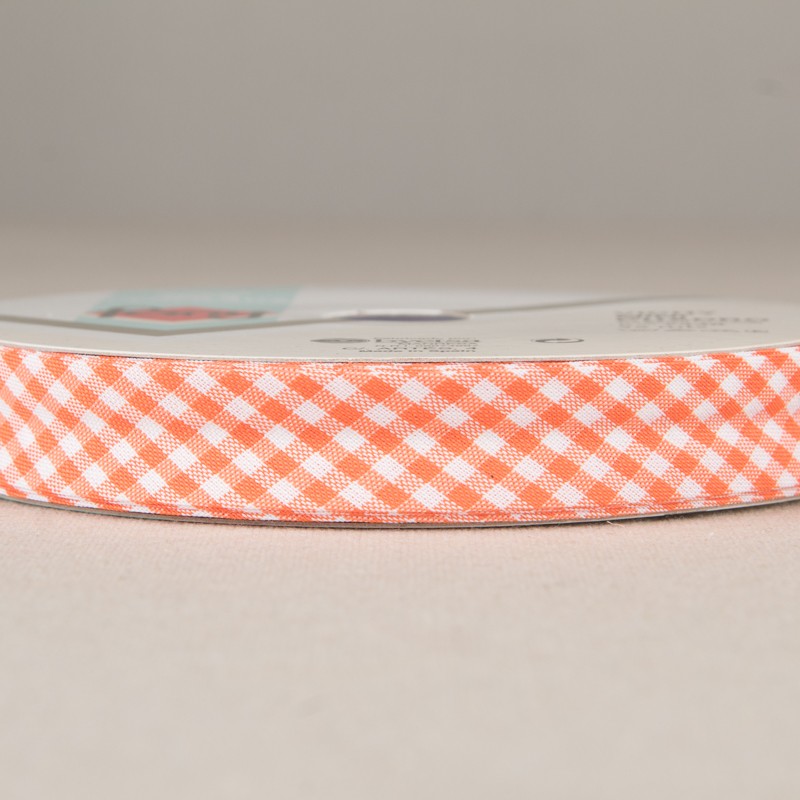 Vichy Bias-Band Orange 18mm - Ribes y Casals