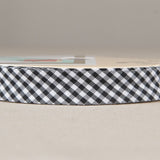 Vichy Bias Tape Schwarz 18mm - Ribes y Casals