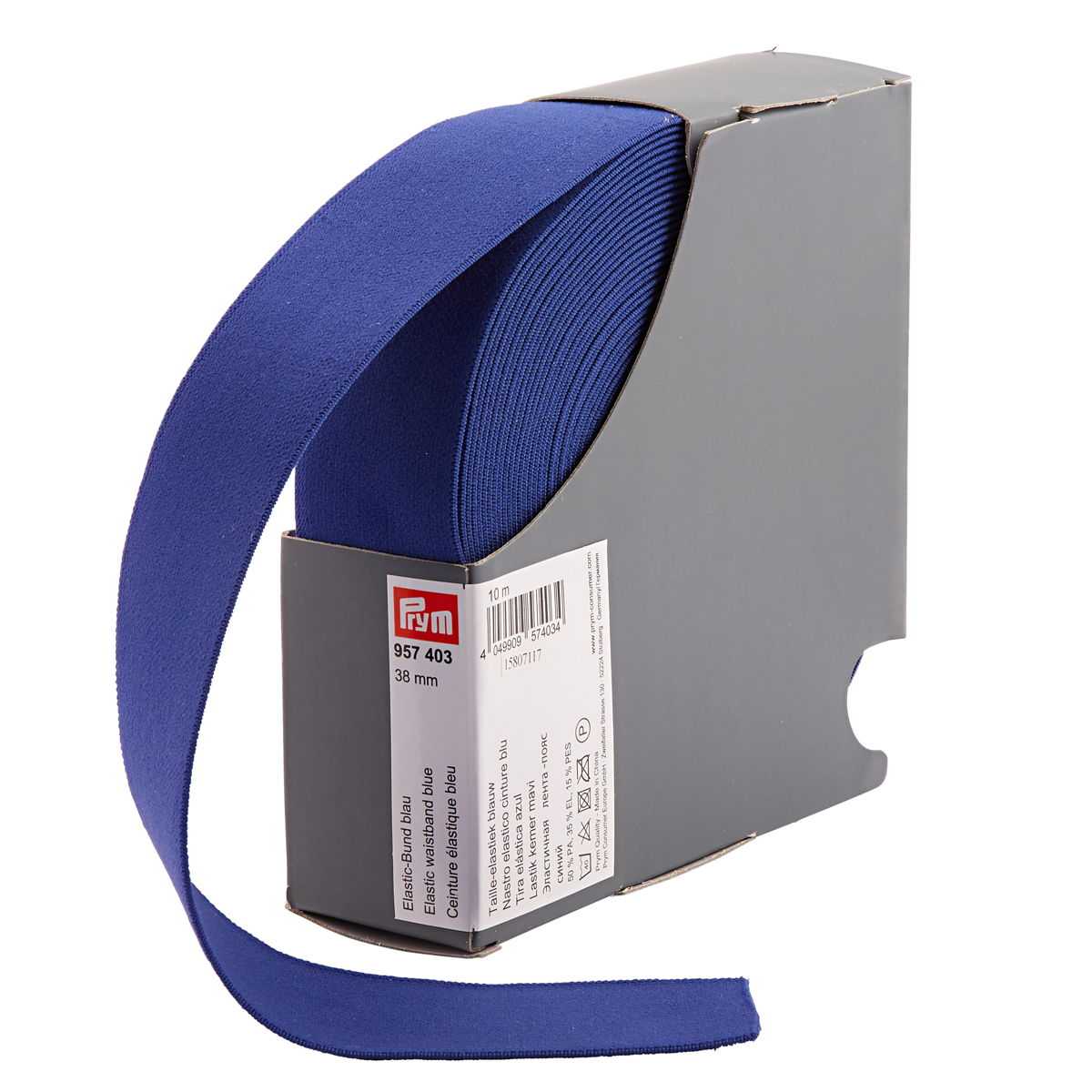 Elastisches Klebeband 38mm Prym Blau - Ribes y Casals