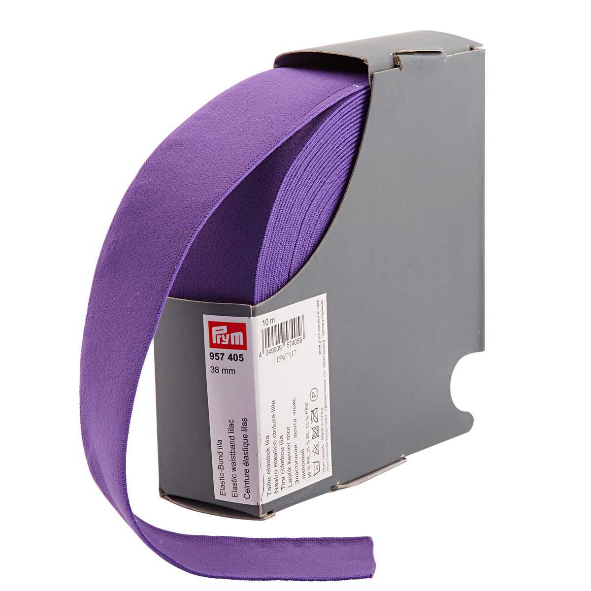 Gummiband 38mm Prym Violett - Ribes y Casals