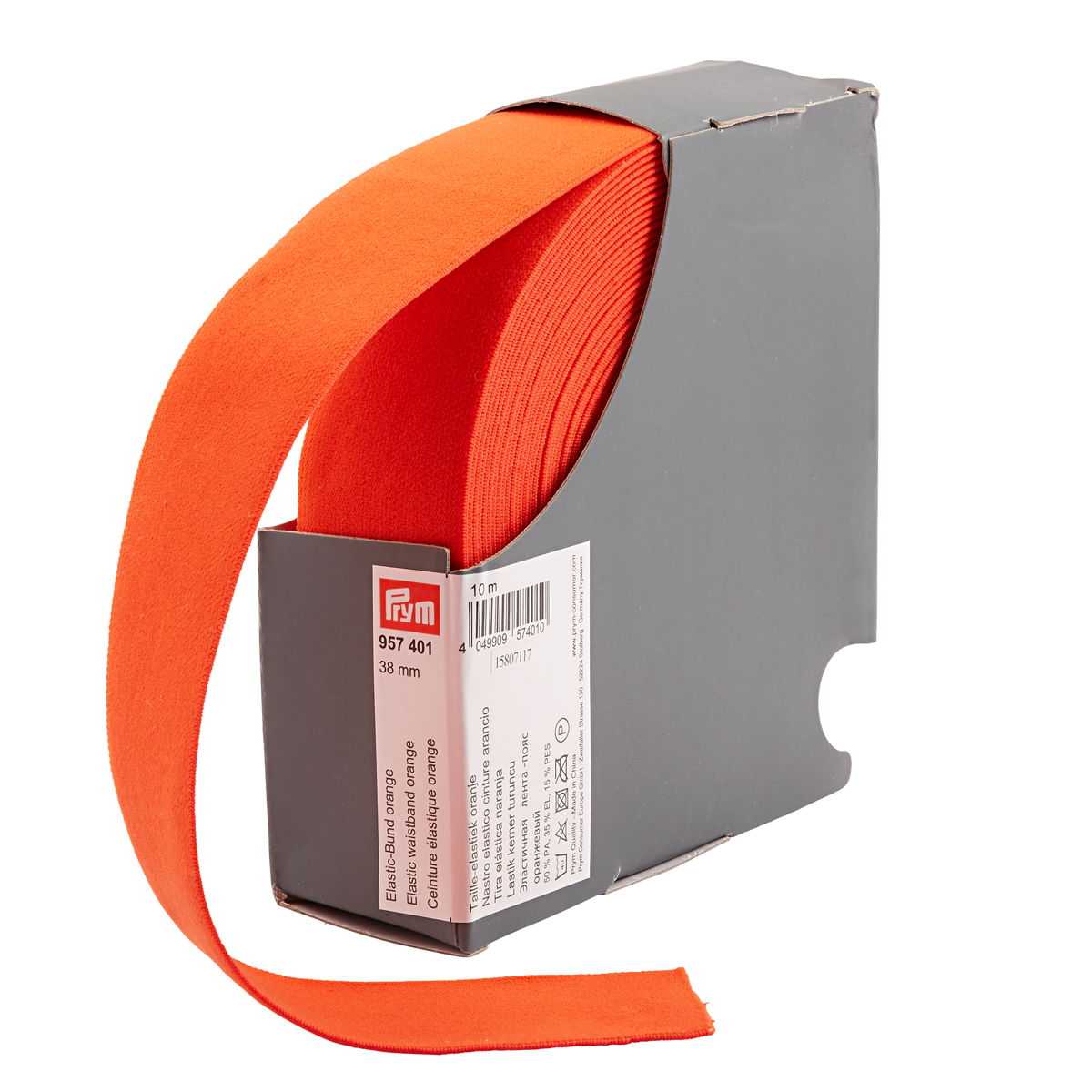 Elastisches Klebeband 38mm Prym Orange - Ribes y Casals