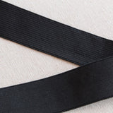 Schwarzes Gummiband 22mm - Ribes y Casals