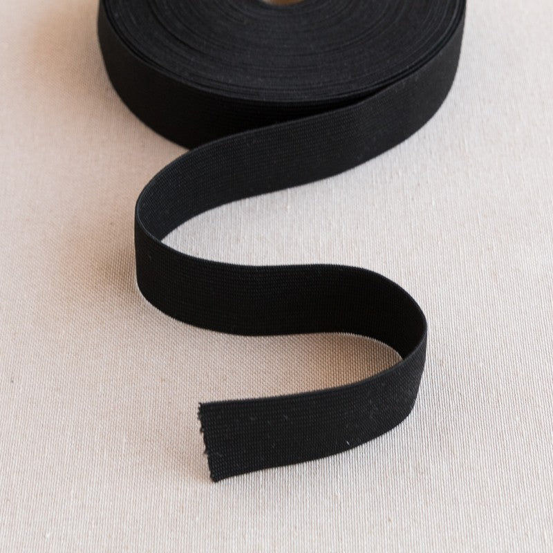 Schwarzes Gummiband 22mm - Ribes y Casals