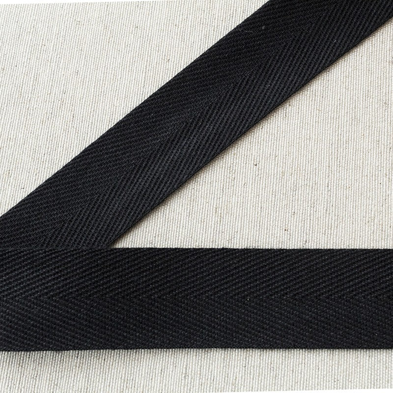 Schwarzes Rucksack-Band 25mm - Ribes y Casals