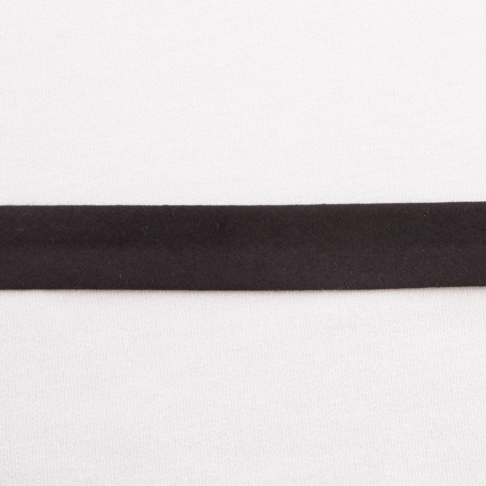 Bias Tape Baumwolle Schwarz 18 mm - Ribes y Casals