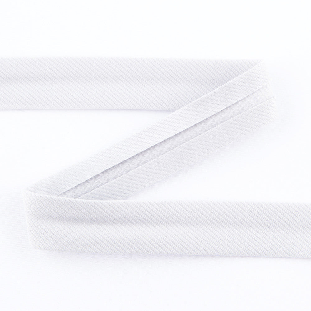 Graues Bias-Bindeband 18mm - Ribes y Casals