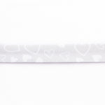 Bias-Band Herzen Grau 18 mm - Ribes y Casals