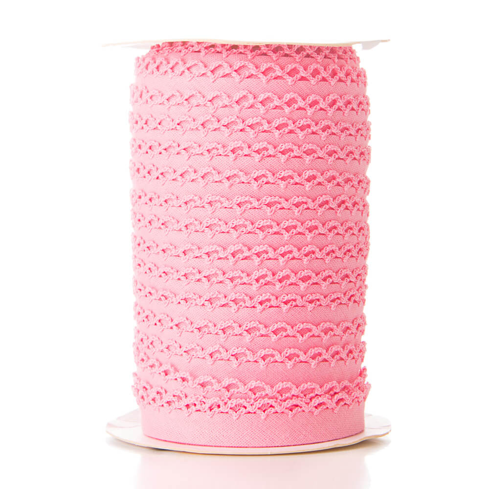 Bias Tape Dekor 12mm Bubblegum Pink - Ribes y Casals