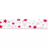Bias Tape Sterne Rot 18 mm - Ribes y Casals