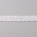 Bias Tape Blumen Blau 18 mm - Ribes y Casals