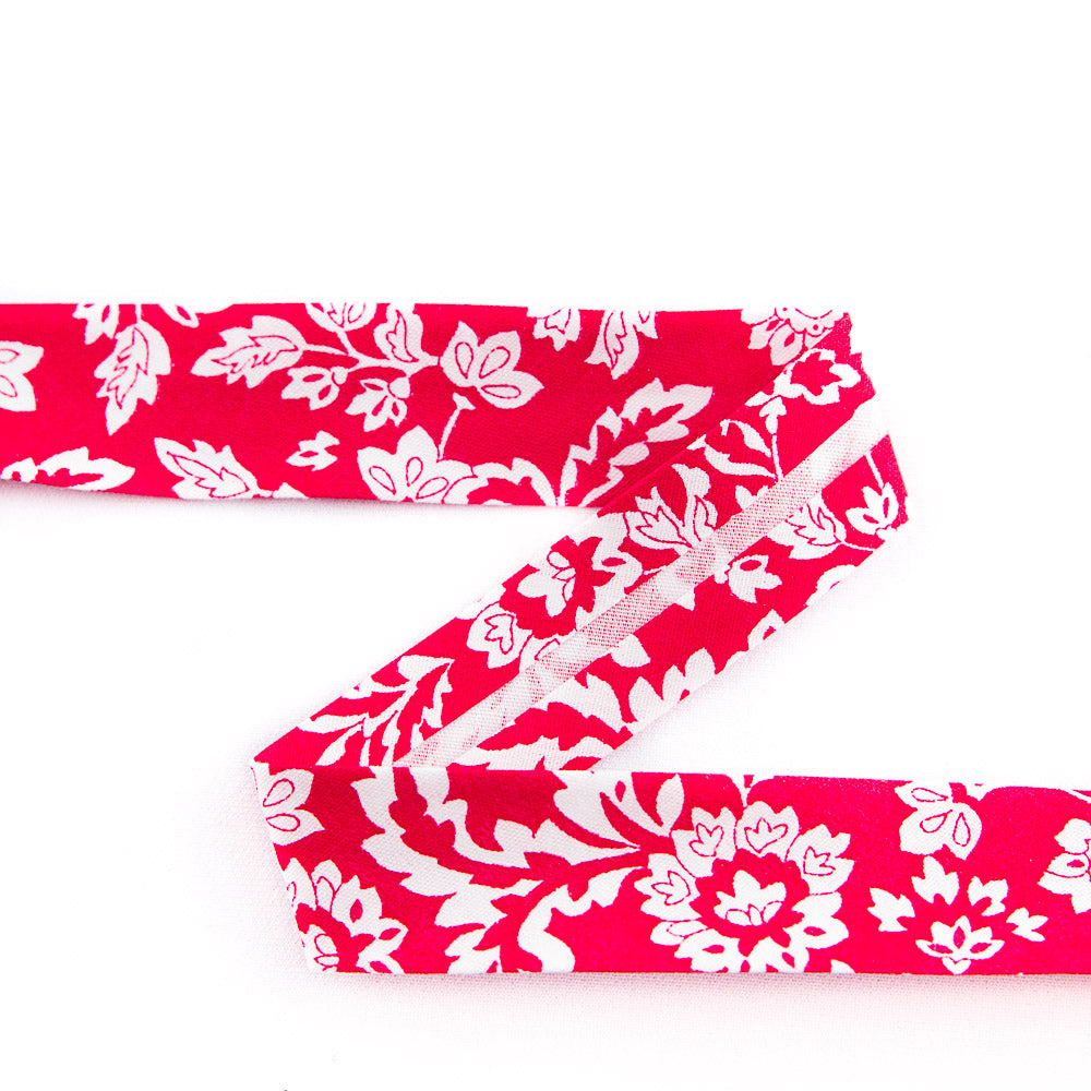 Bias-Band Garten Rot 18 mm - Ribes y Casals