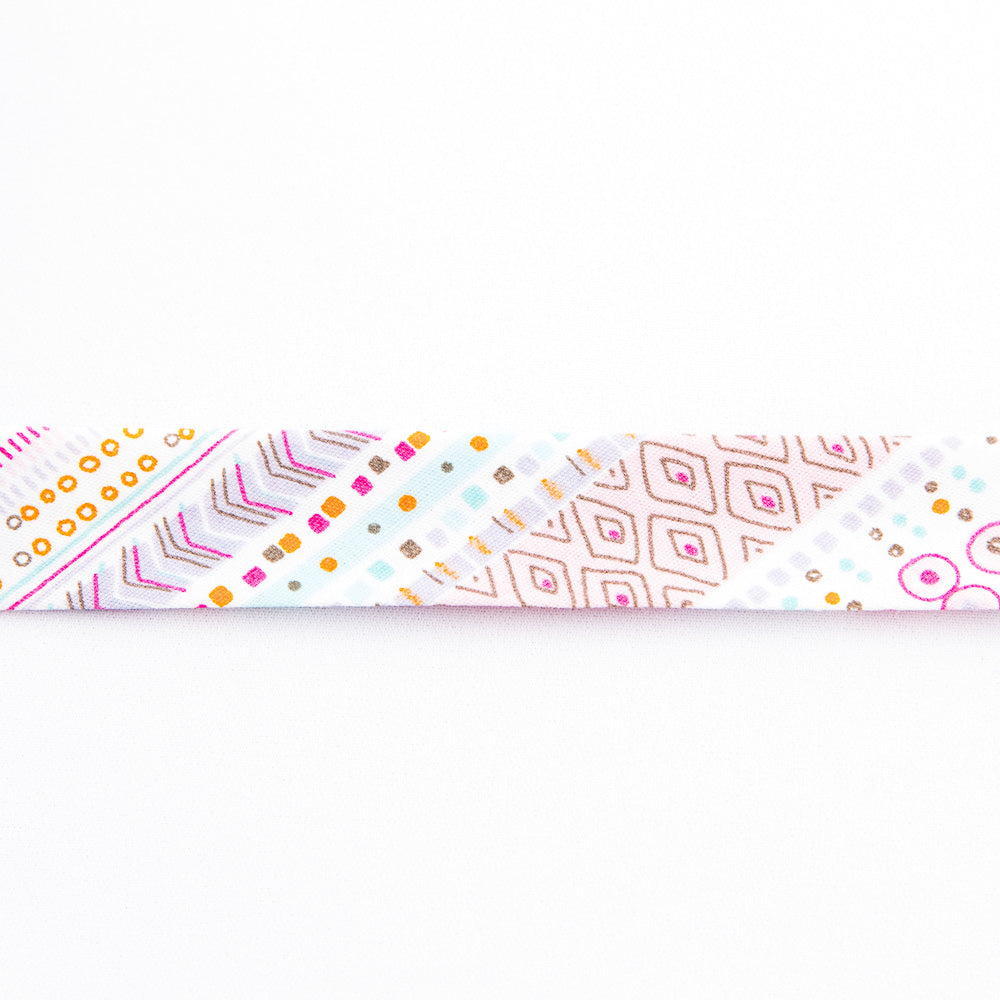 Bias-Band Geo Rosa 18 mm - Ribes y Casals