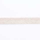 Bias-Leinenband Beige 18 mm - Ribes y Casals