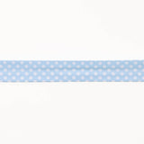 Bias Tape Polka Dots Hellblau 18mm - Ribes y Casals
