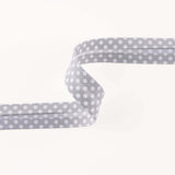 Bias Tape Polka Dots Grau 18mm - Ribes y Casals