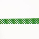 Bias Tape Grün Polka Dots 18mm - Ribes y Casals