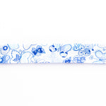 Bias Tape Schmetterlinge Blau 18 mm - Ribes y Casals