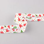 Bias Tape Weihnachtsbaum Weiß 30mm - Ribes y Casals