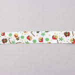 Bias Tape Weihnachtspuppen Weiß 30mm - Ribes y Casals