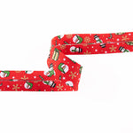 Bias Tape Weihnachtspuppen Rot 30mm - Ribes y Casals