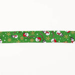 Bias Tape Weihnachtspuppen Grün 30mm - Ribes y Casals